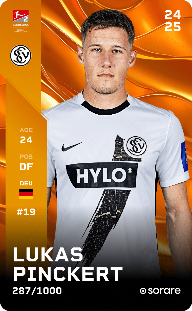 Lukas Pinckert 2024-25 • Limited 287/1000