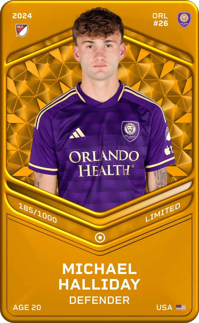 Michael Halliday 2024-25 • Limited 185/1000