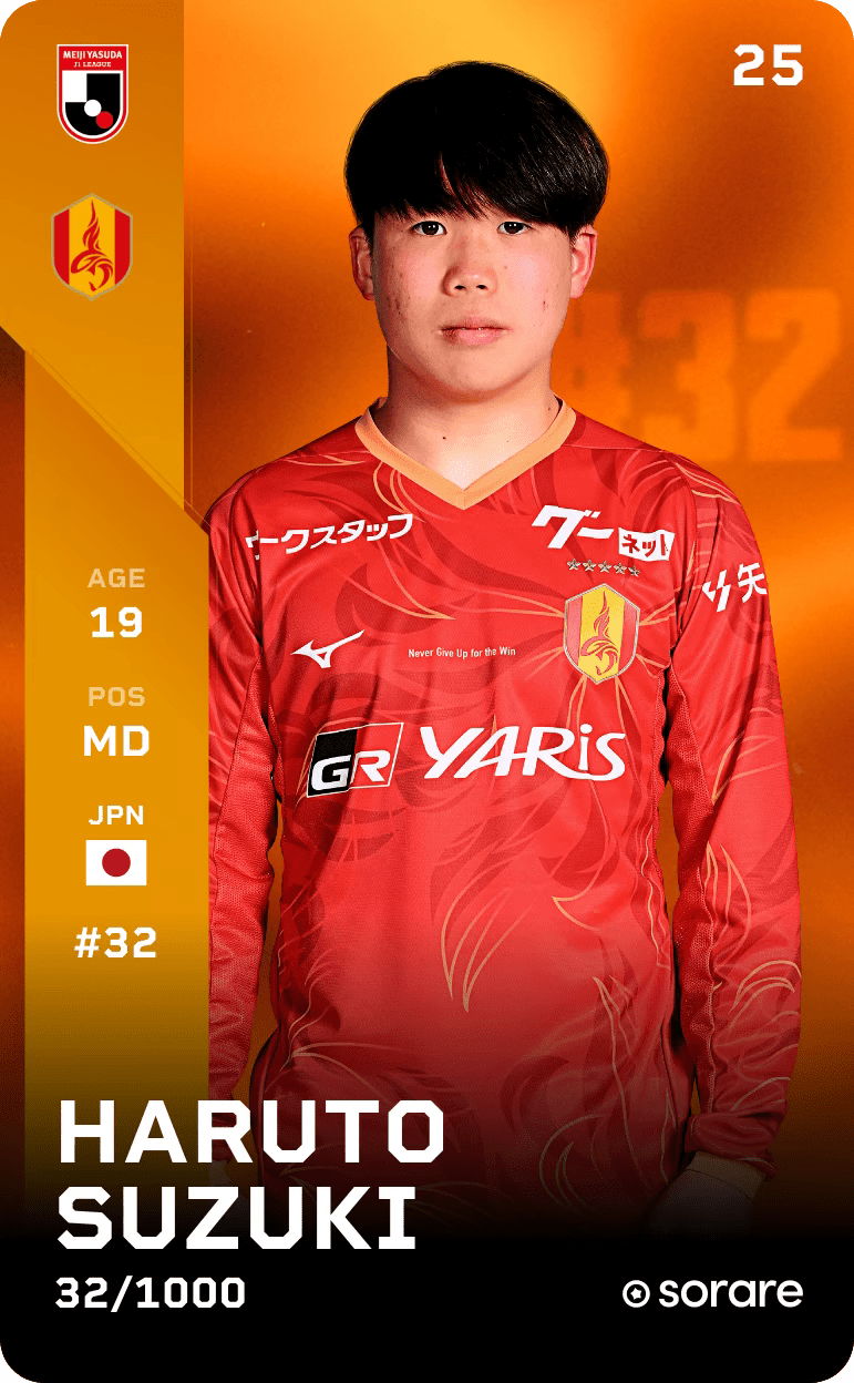 Haruto Suzuki 2025-26 • Limited 32/1000