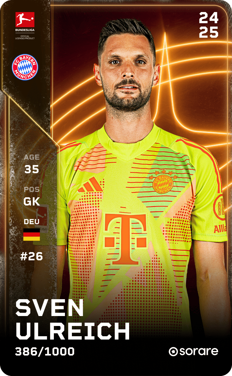 Sven Ulreich 2024-25 • Limited 386/1000