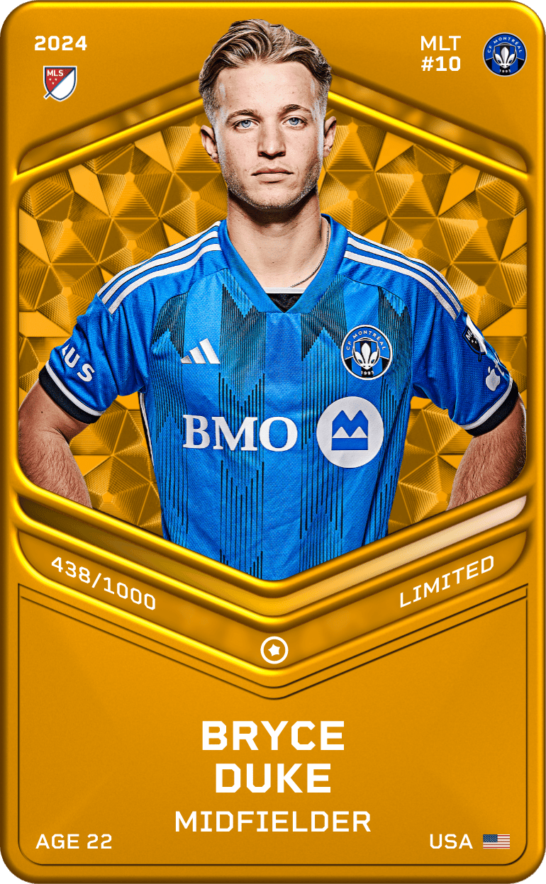 Bryce Duke 2024-25 • Limited 438/1000