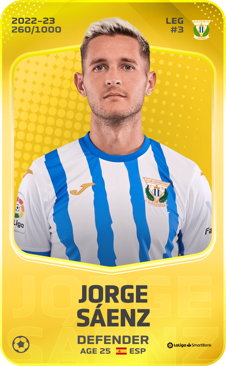 Jorge Sáenz 2022-23 • Limited 260/1000
