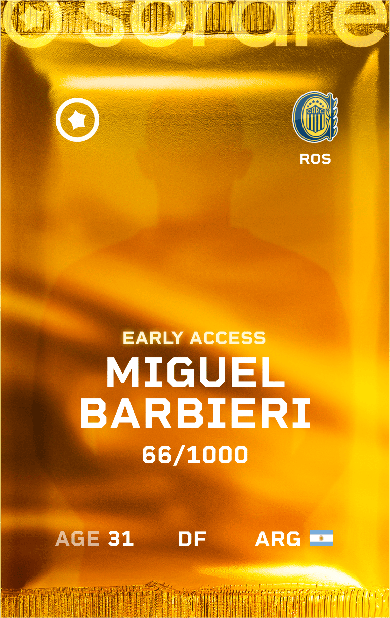 Miguel Barbieri 2025-26 • Limited 66/1000