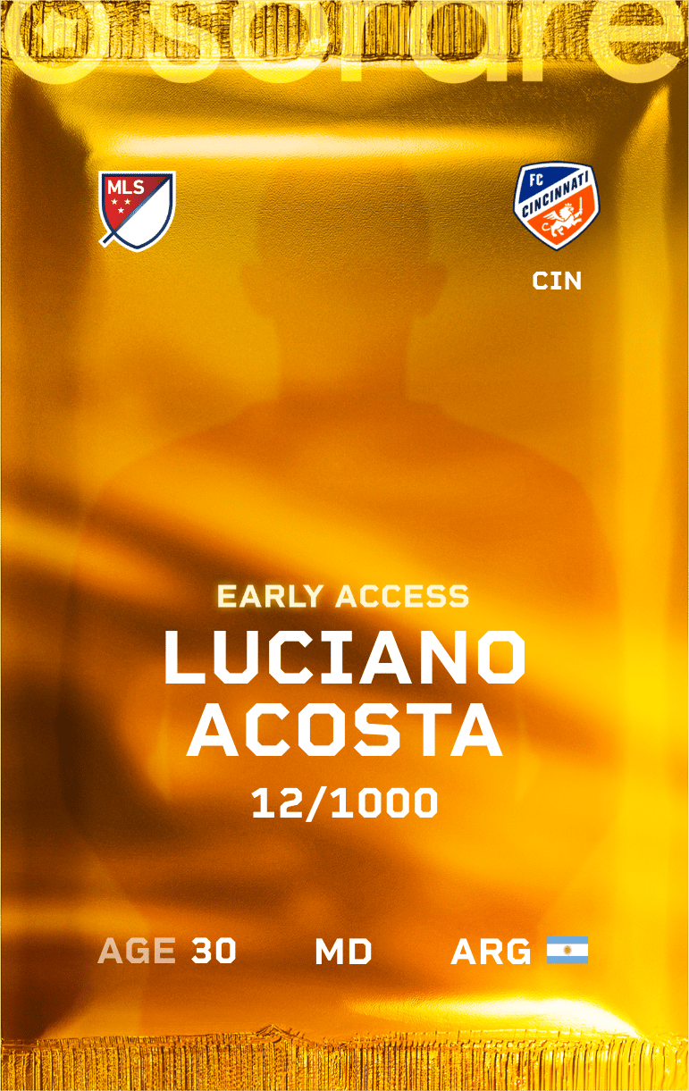Lucho Acosta  2025-26 • Limited 12/1000