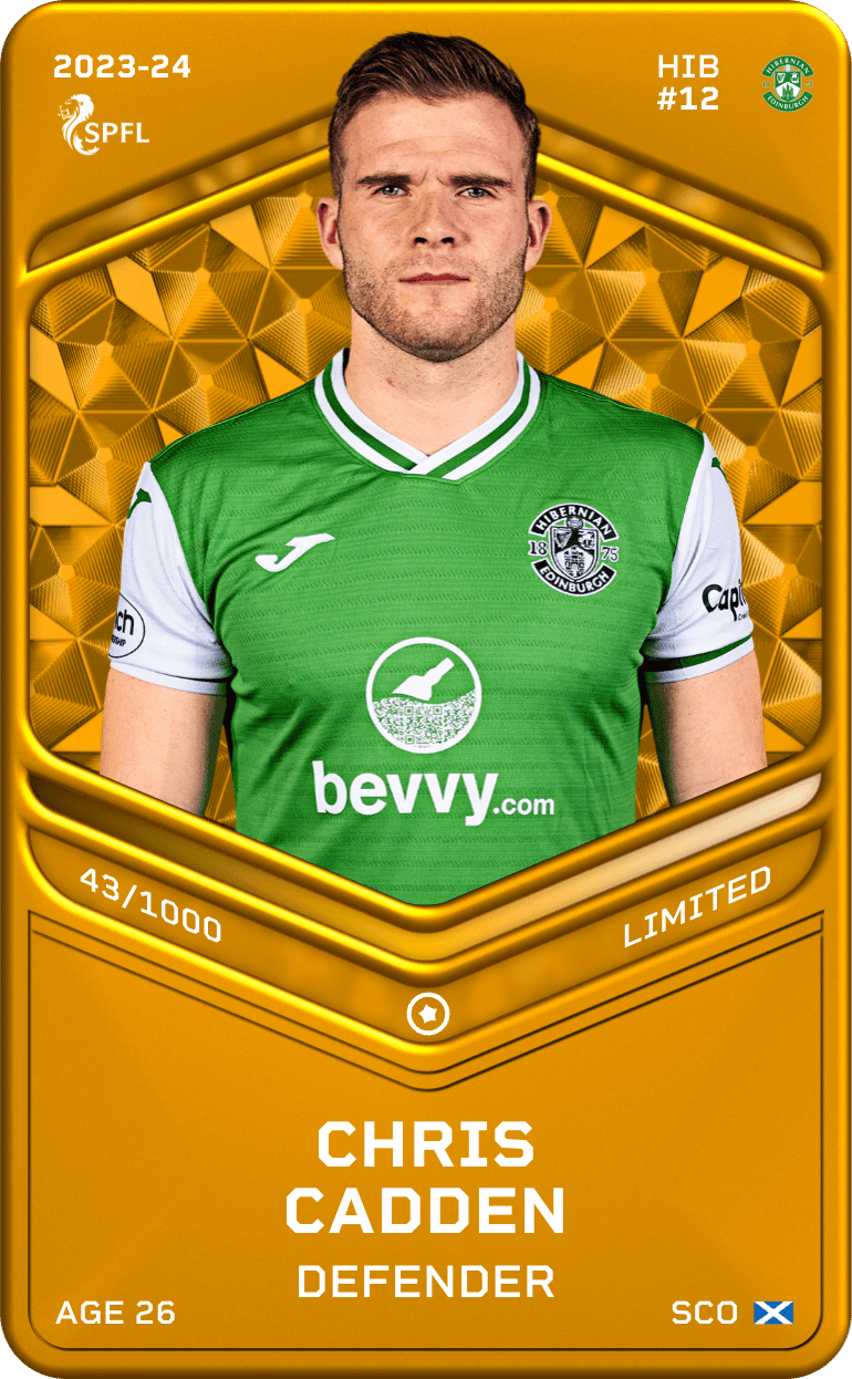 Chris Cadden 2023-24 • Limited 43/1000