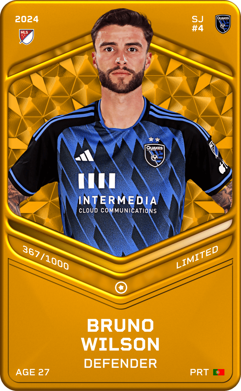 Bruno Wilson 2024-25 • Limited 367/1000