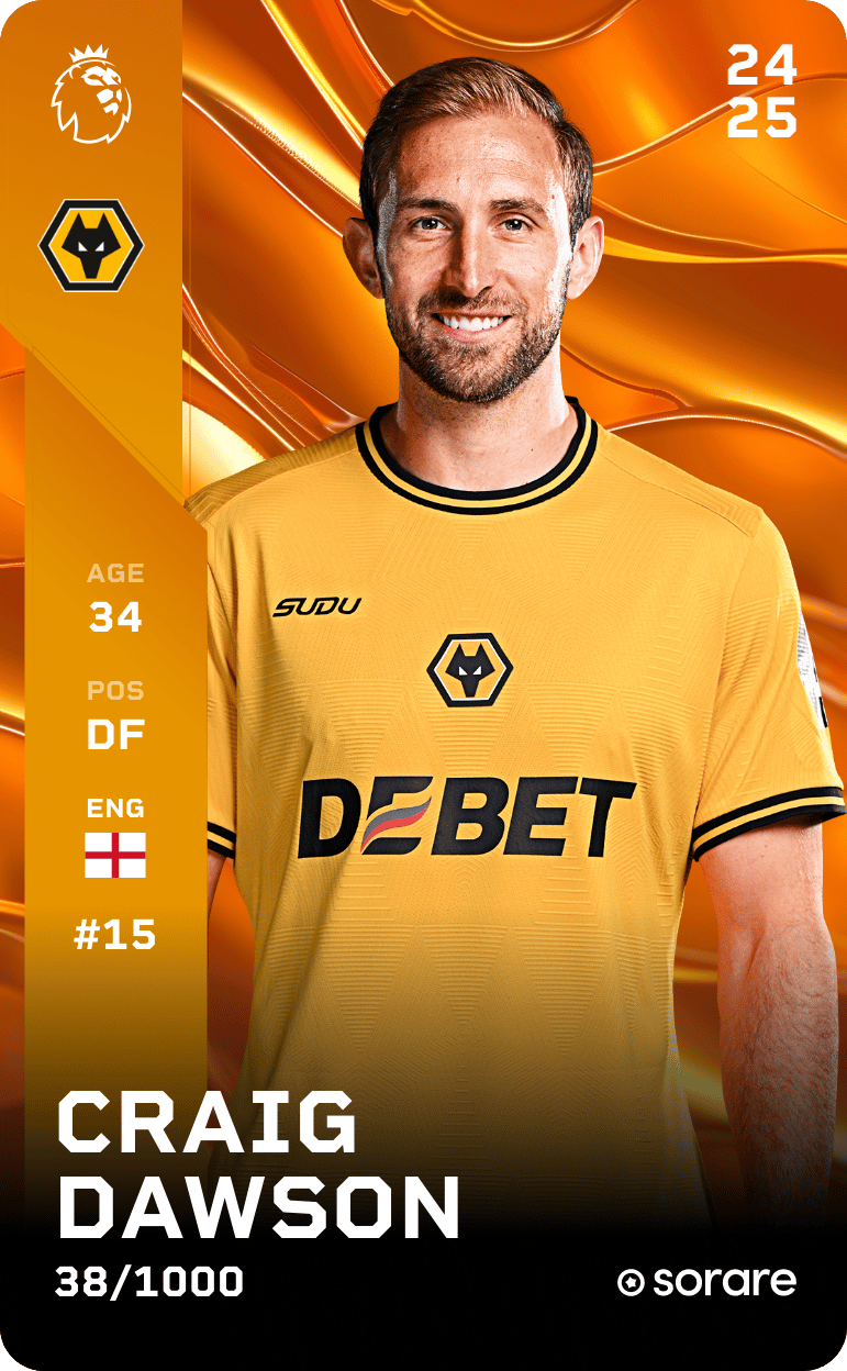 Craig Dawson 2024-25 • Limited 38/1000