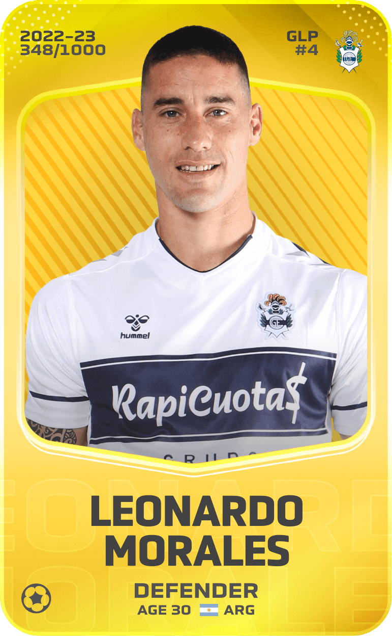 Leonardo Morales 2022-23 • Limited 348/1000