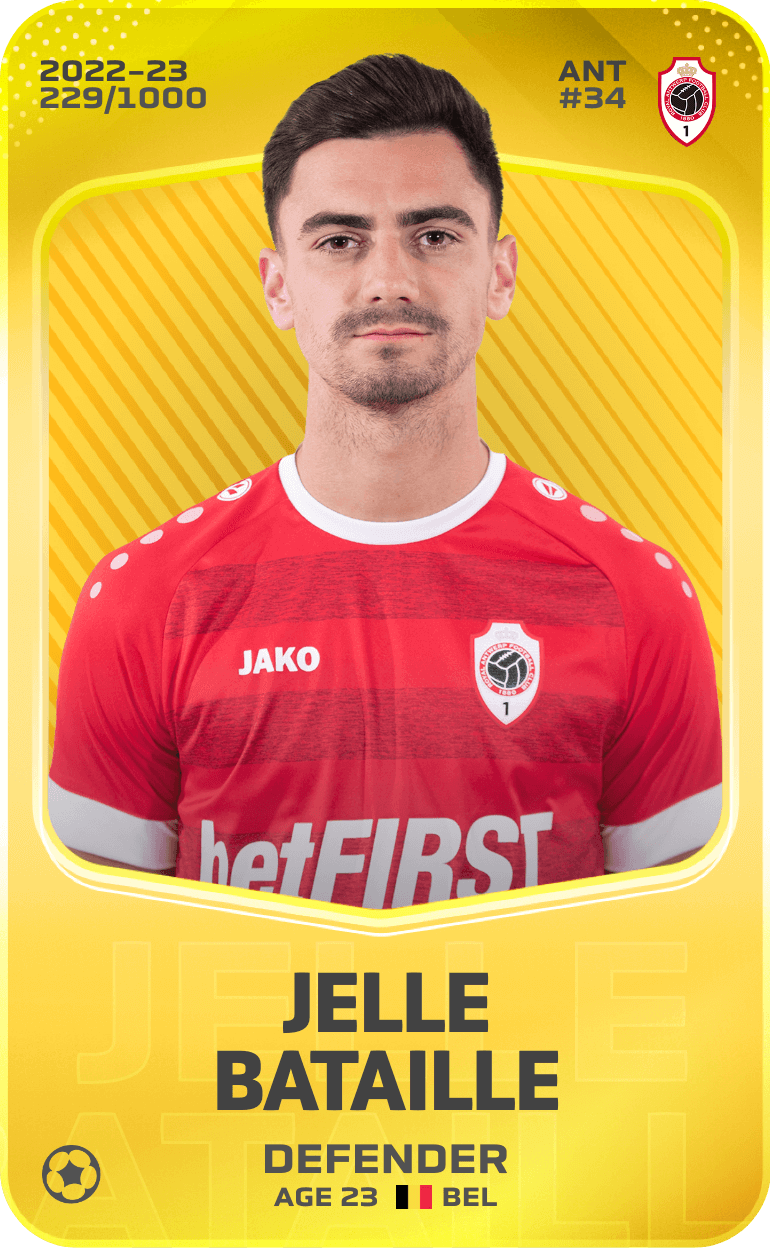 Jelle Bataille 2022-23 • Limited 229/1000