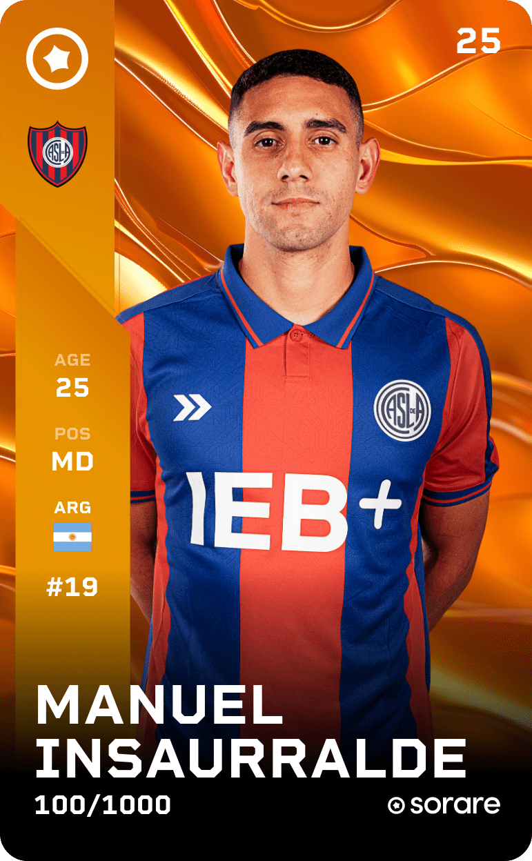 Manuel Insaurralde 2025-26 • Limited 100/1000