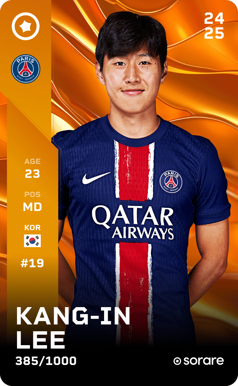 Kang-In Lee 2024-25 • Limited 385/1000