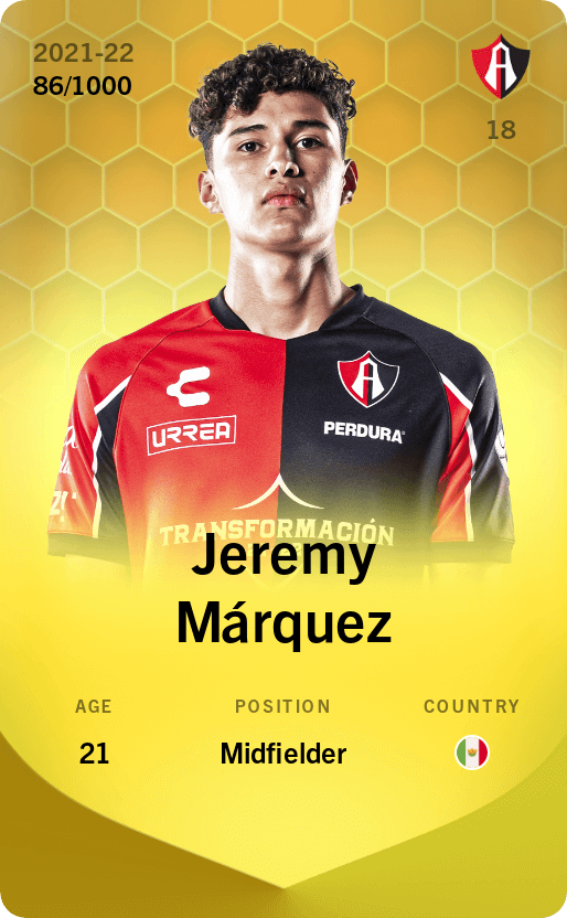 Jeremy Márquez 2021-22 • Limited 86/1000