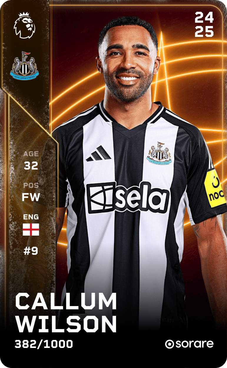 Callum Wilson 2024-25 • Limited 382/1000