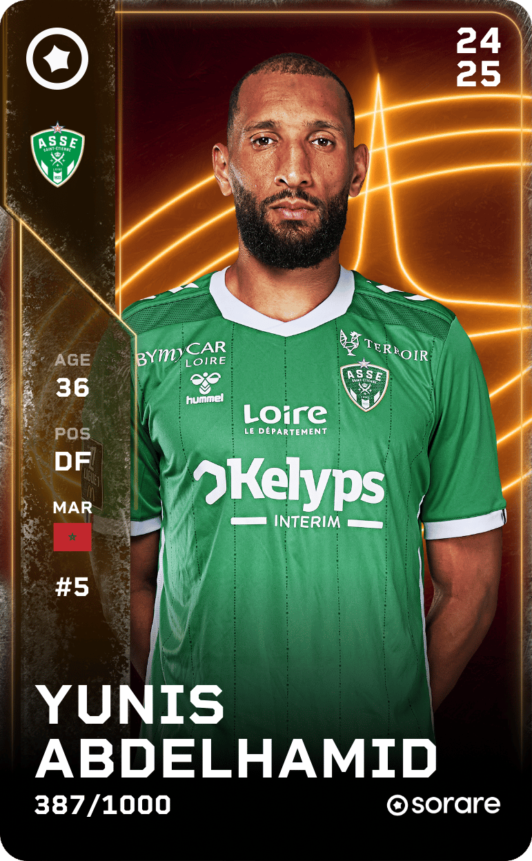 Yunis Abdelhamid 2024-25 • Limited 387/1000