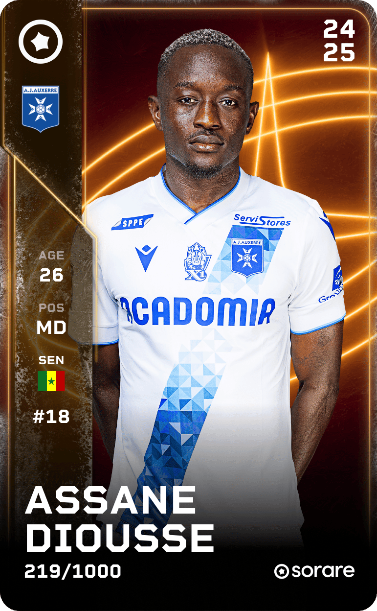 Assane Diousse 2024-25 • Limited 219/1000