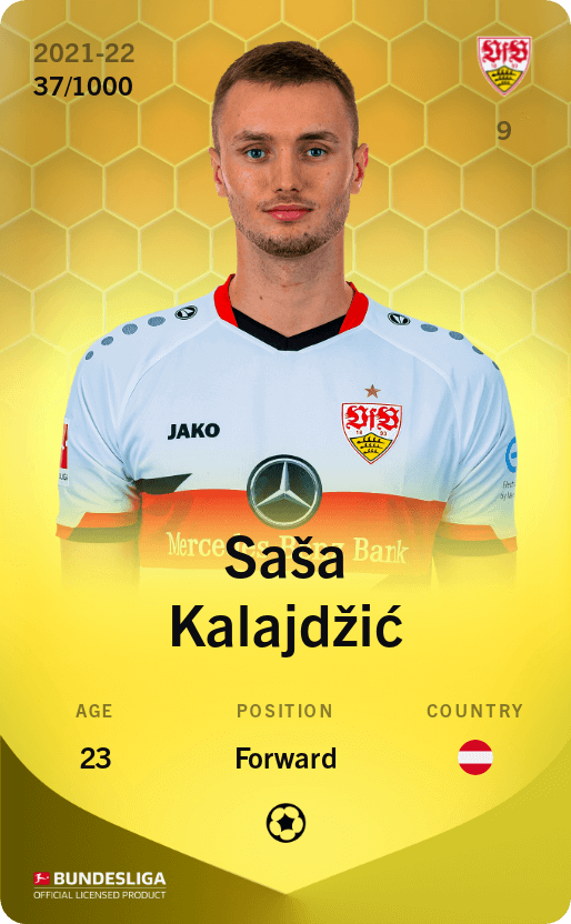 Saša Kalajdžić 2021-22 • Limited 37/1000