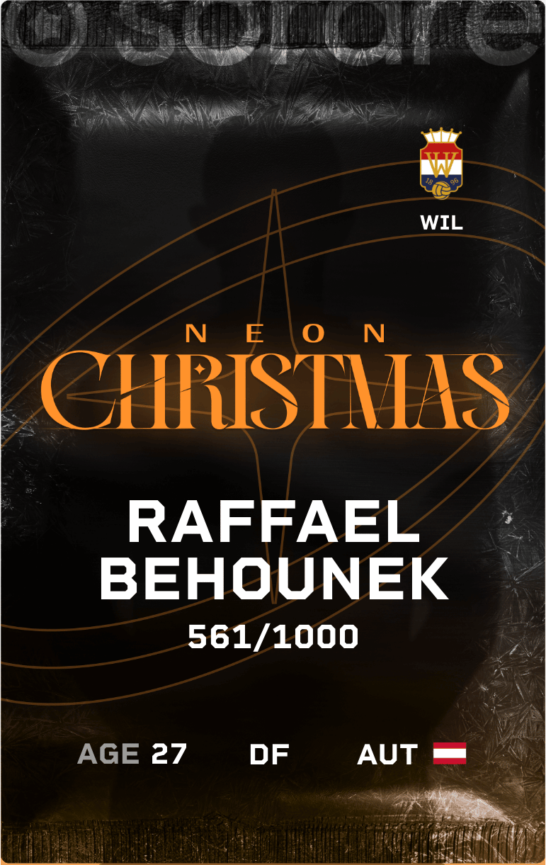 Raffael Behounek 2024-25 • Limited 561/1000
