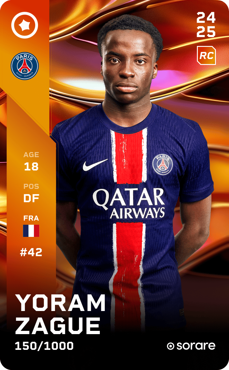 Yoram Zague 2024-25 • Limited 150/1000