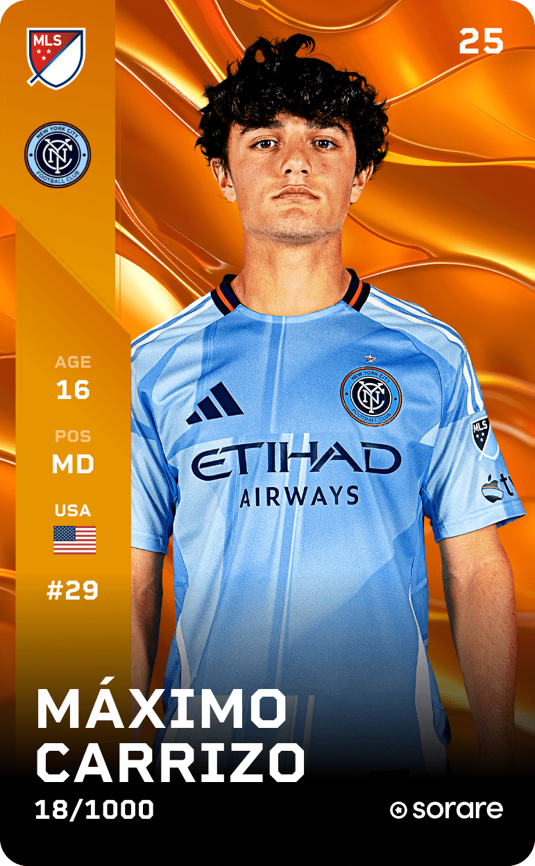 Maximo Carrizo 2025-26 • Limited 18/1000