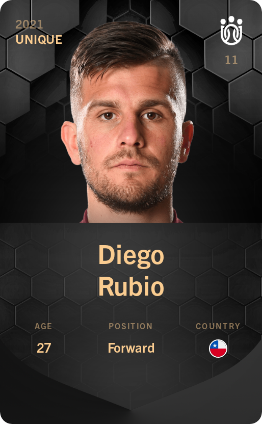 Sorare - Sorare Official - Diego Rubio 2021-22 • Unique - NFT # 56616474433985337333945971555946757647965858796262880928964598085927452232118