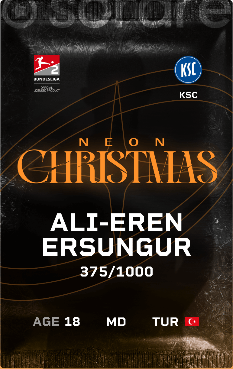 Ali-Eren Ersungur 2024-25 • Limited 375/1000