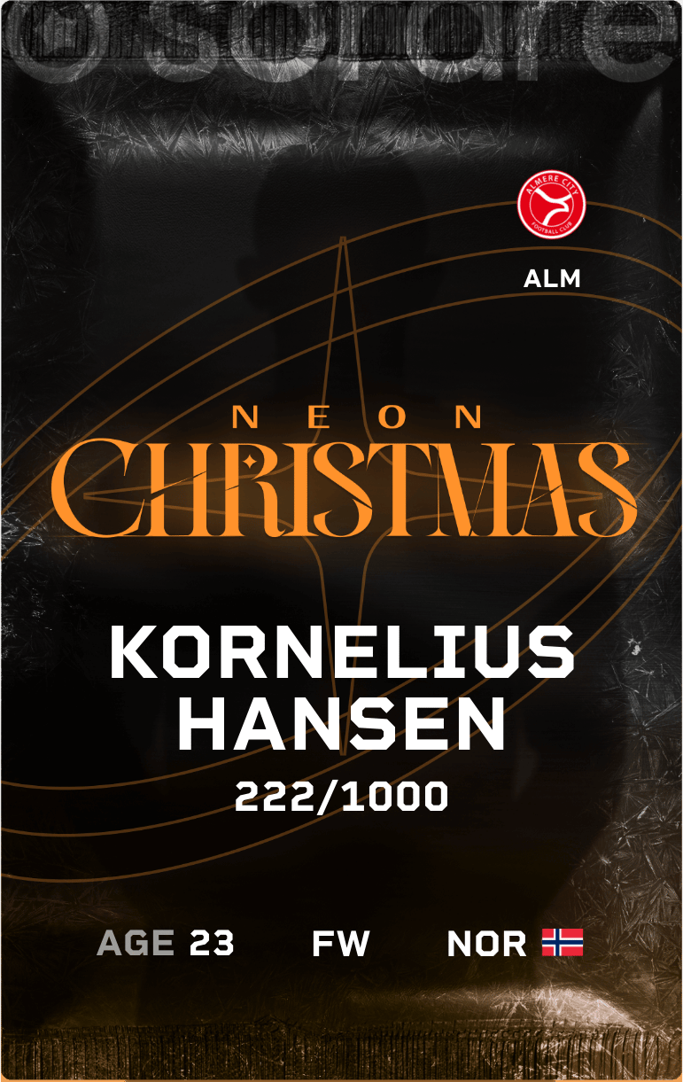 Kornelius Hansen 2024-25 • Limited 222/1000