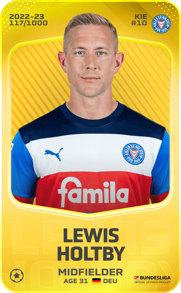 Lewis Holtby 2022-23 • Limited 117/1000