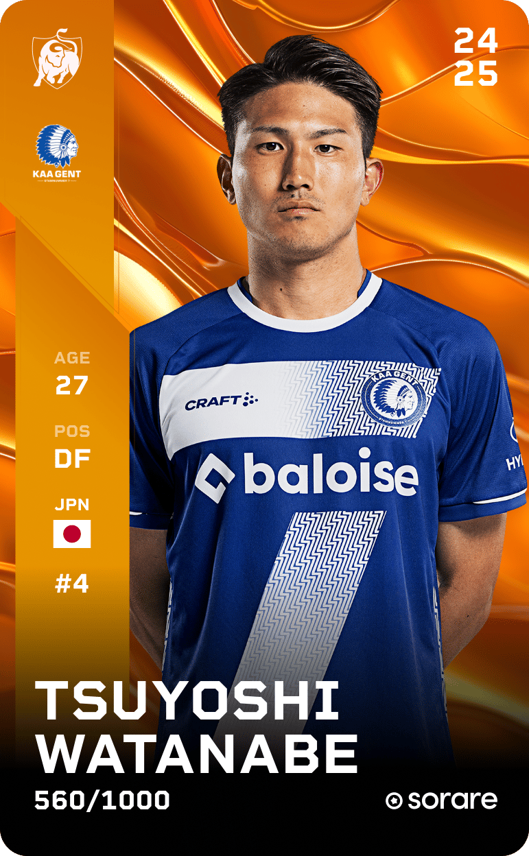 Tsuyoshi Watanabe 2024-25 • Limited 560/1000