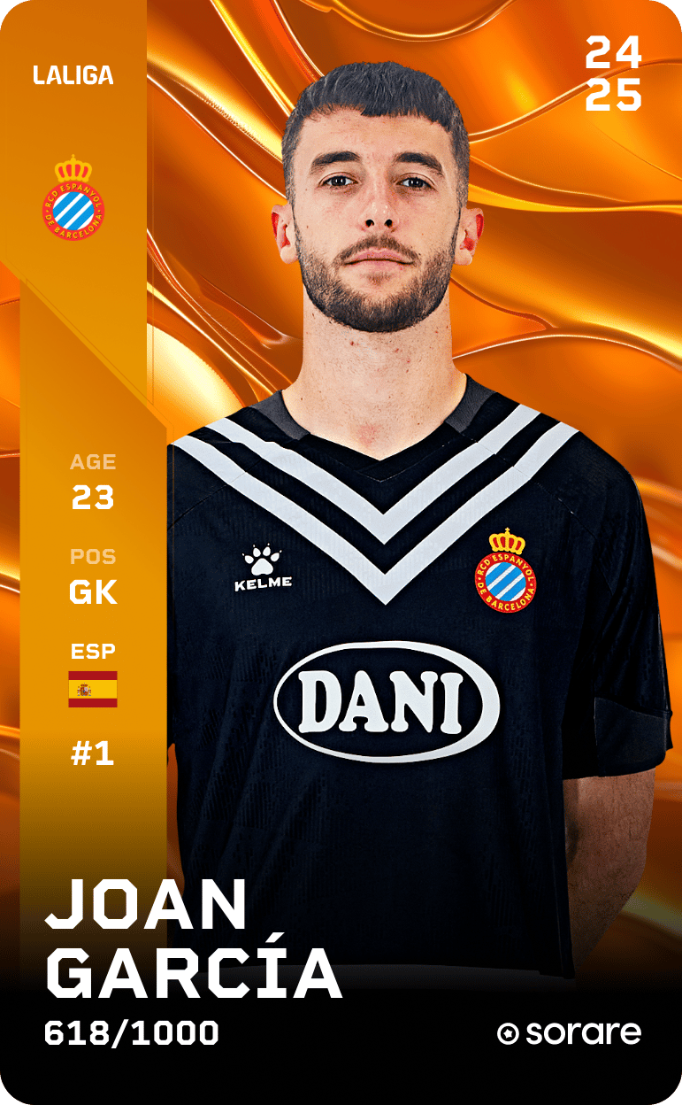 Joan García 2024-25 • Limited 618/1000