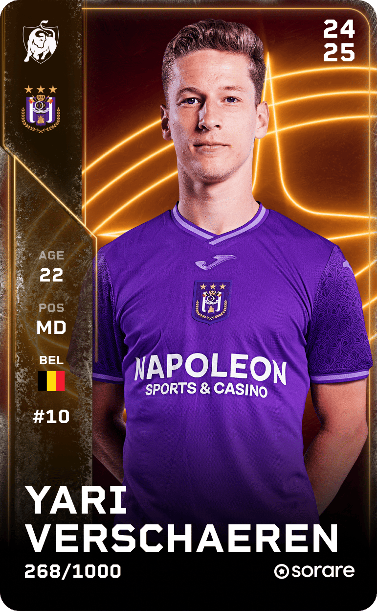 Yari Verschaeren 2024-25 • Limited 268/1000