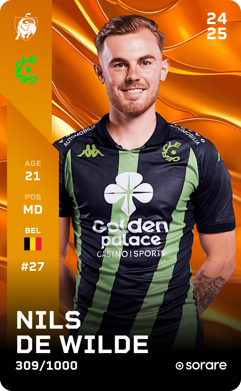 Nils De Wilde 2024-25 • Limited 309/1000