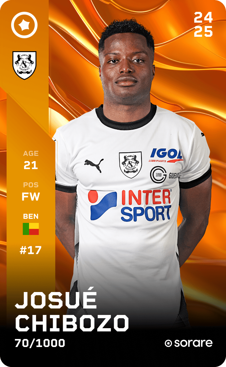 Josué Chibozo 2024-25 • Limited 70/1000