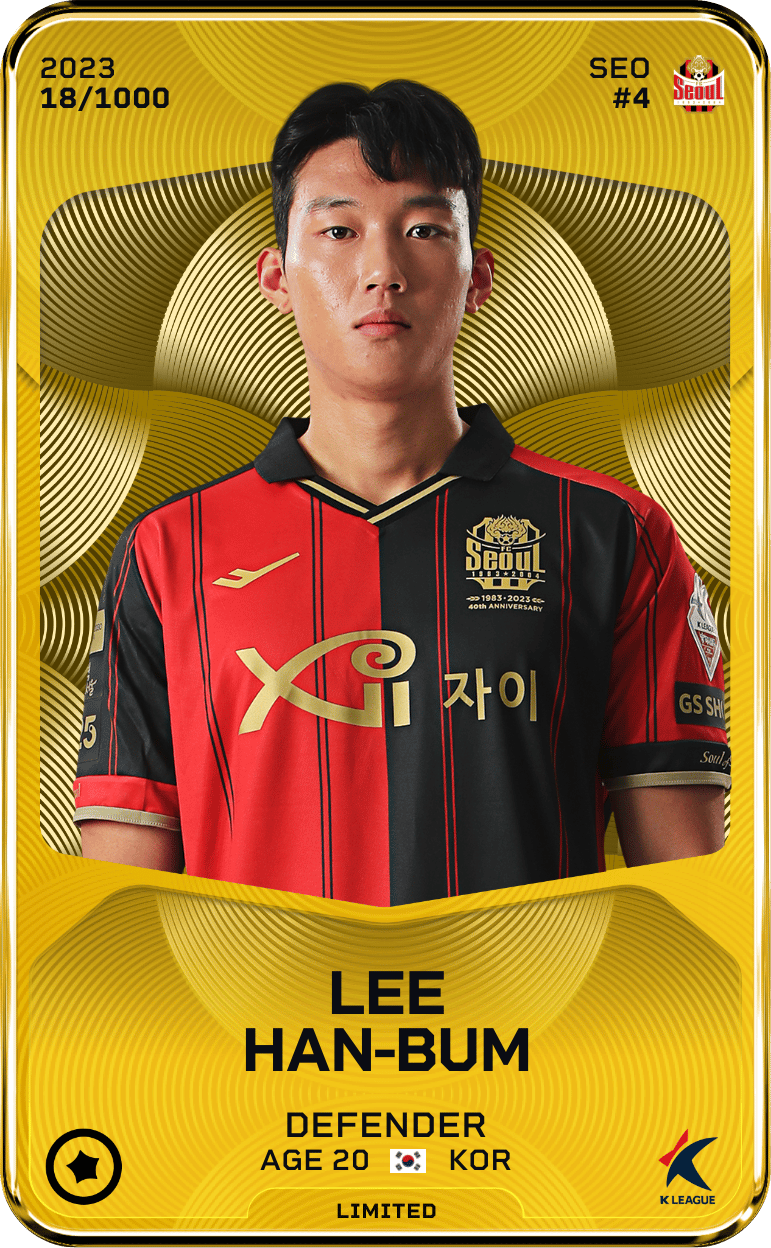 Lee Han-Bum 2023-24 • Limited 18/1000