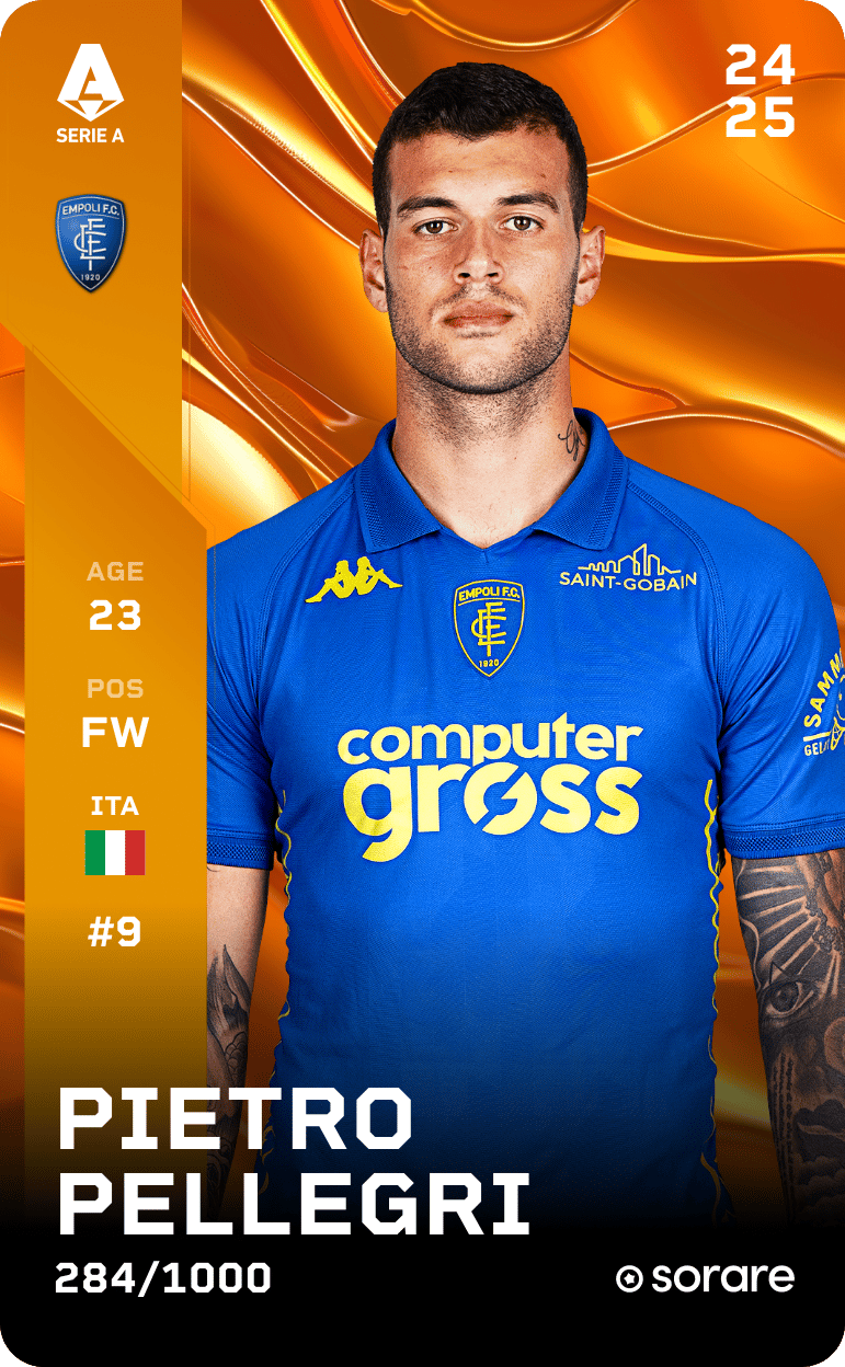 Pietro Pellegri 2024-25 • Limited 284/1000