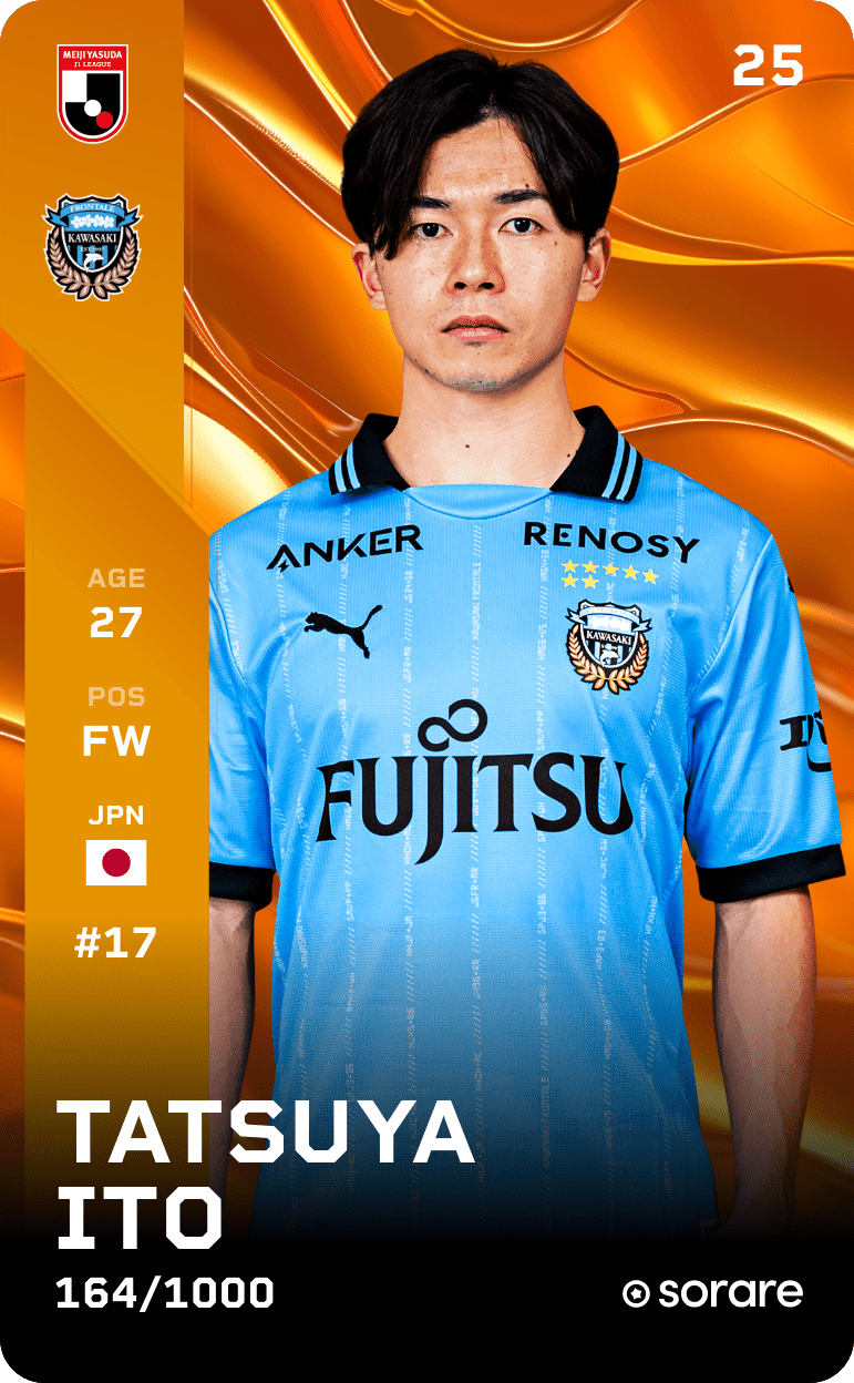 Tatsuya Ito 2025-26 • Limited 164/1000