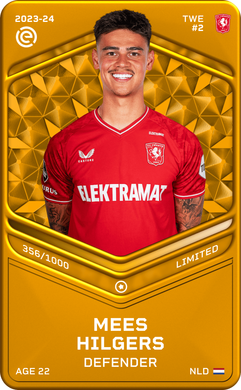Mees Hilgers 2023-24 • Limited 356/1000