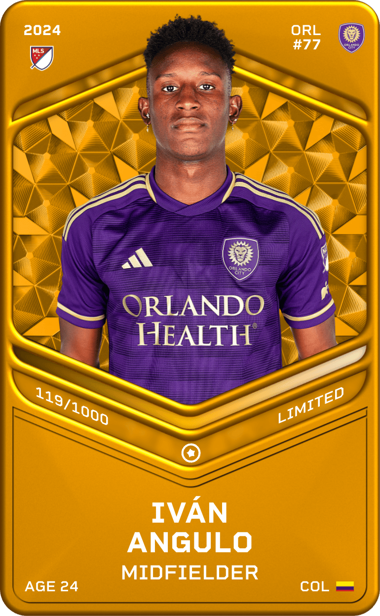 Iván Angulo 2024-25 • Limited 119/1000