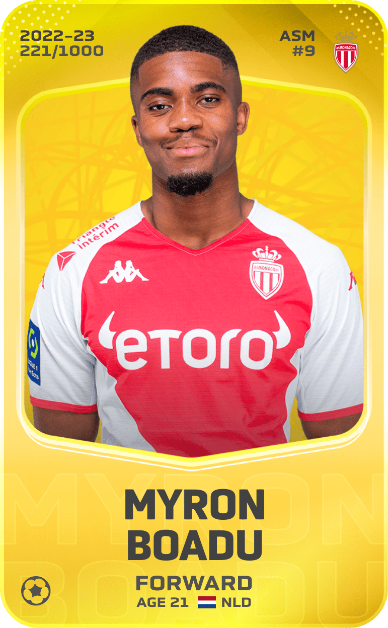 Myron Boadu 2022-23 • Limited 221/1000