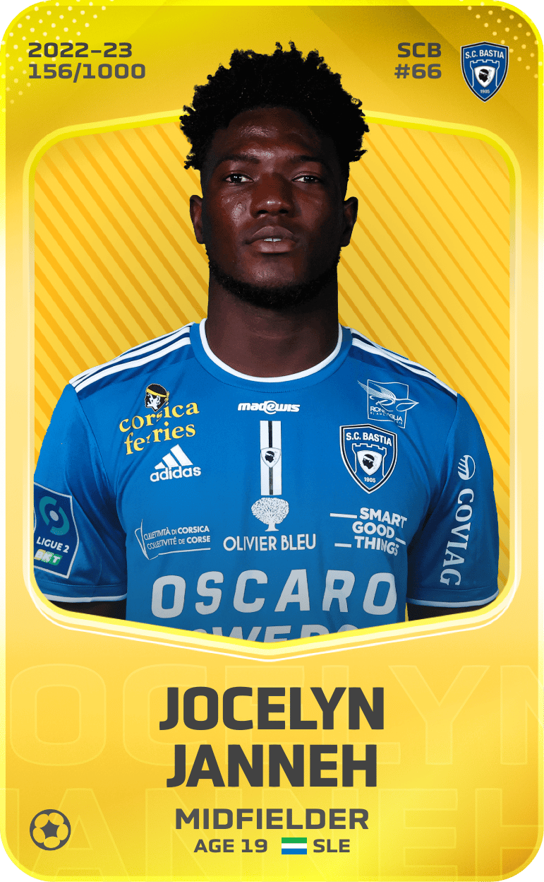 Jocelyn Janneh 2022-23 • Limited 156/1000