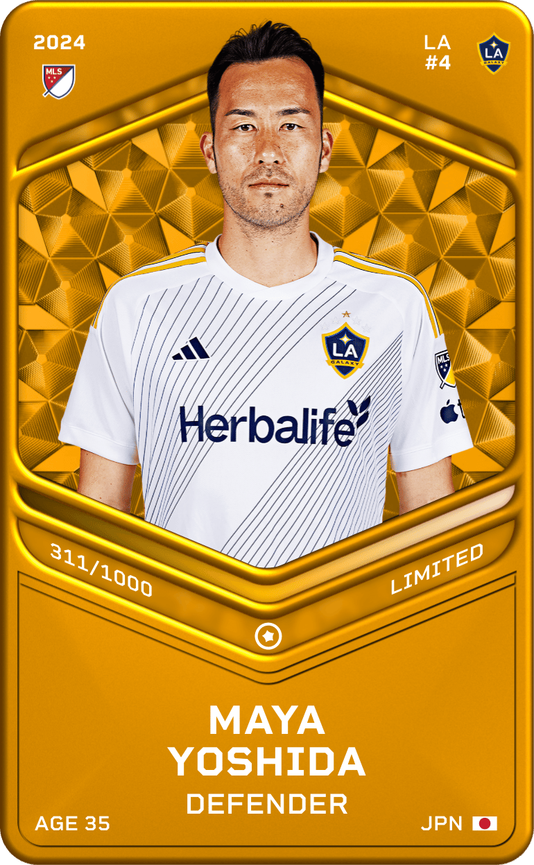 Maya Yoshida 2024-25 • Limited 311/1000