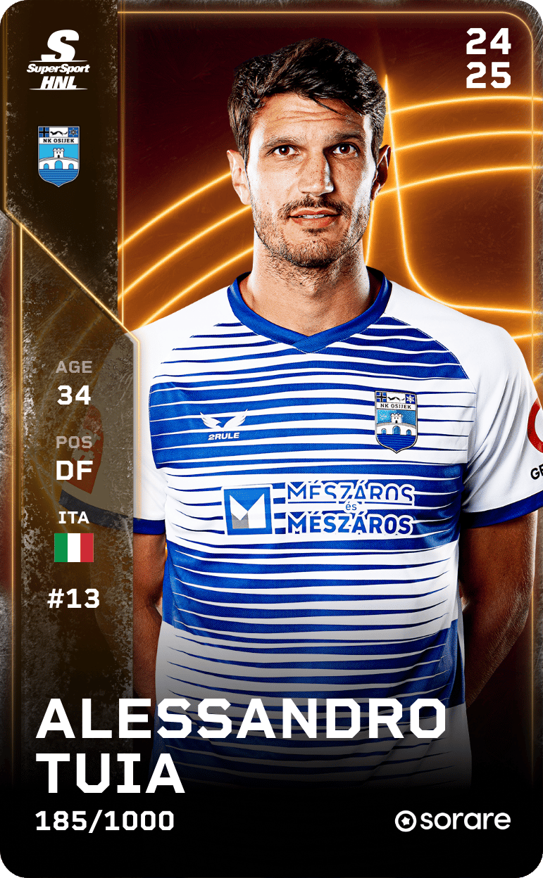 Alessandro Tuia 2024-25 • Limited 185/1000