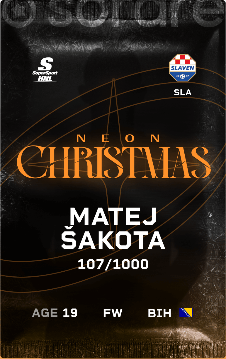 Matej Šakota 2024-25 • Limited 107/1000