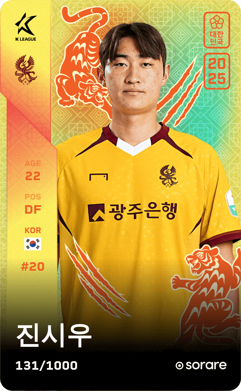 Jin Si-Woo 2025-26 • Limited 131/1000