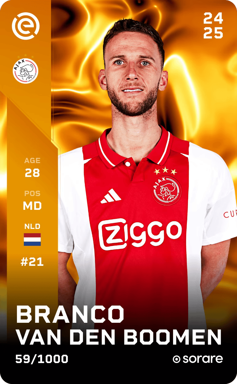 Branco van den Boomen 2024-25 • Limited 59/1000