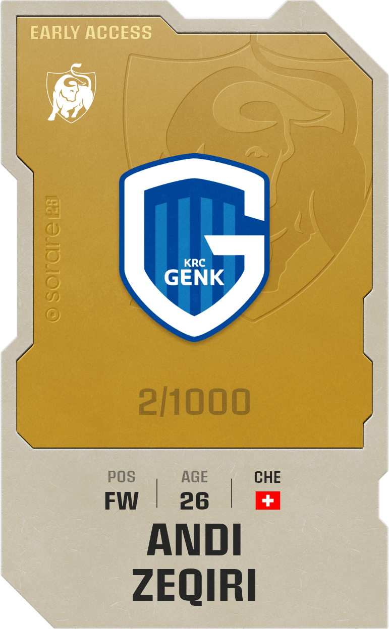 Andi Zeqiri 2025-26 • Limited 2/1000