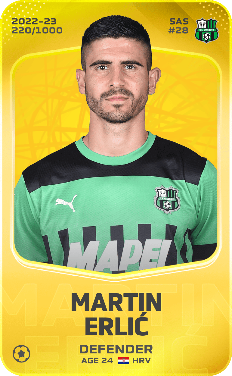 Martin Erlić 2022-23 • Limited 220/1000