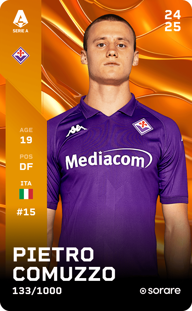 Pietro Comuzzo 2024-25 • Limited 133/1000
