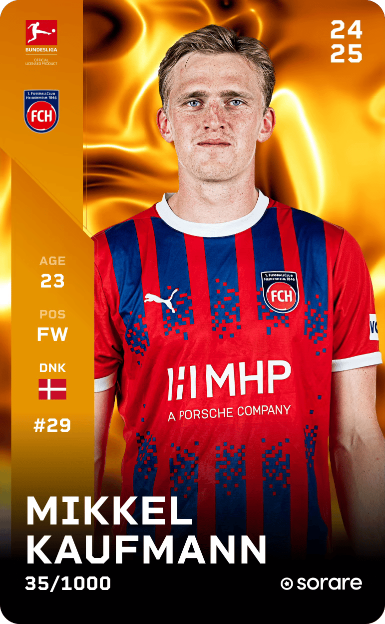 Mikkel Kaufmann 2024-25 • Limited 35/1000