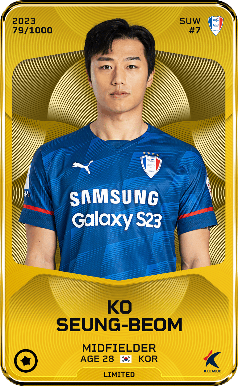 Ko Seung-Beom 2023-24 • Limited 79/1000