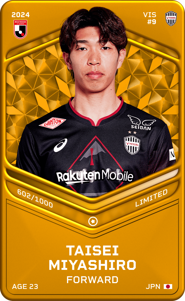 Taisei Miyashiro 2024-25 • Limited 602/1000